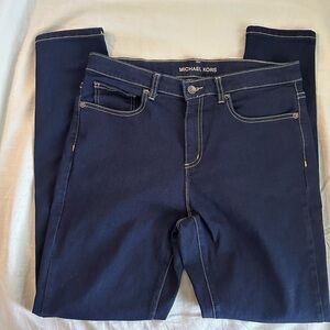MICHAEL KORS izzy skinny jeans.  Size 12.  29" inseam.